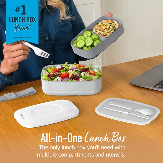 Bentgo Classic Lunch Box in Gray
