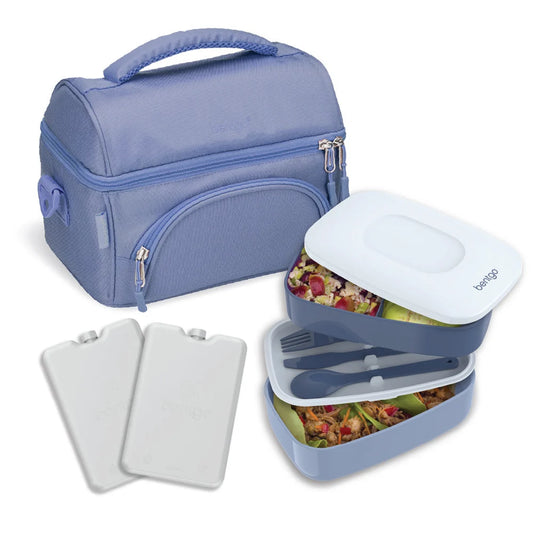 Bentgo® Deluxe 4-Piece Lunch Set in Slate