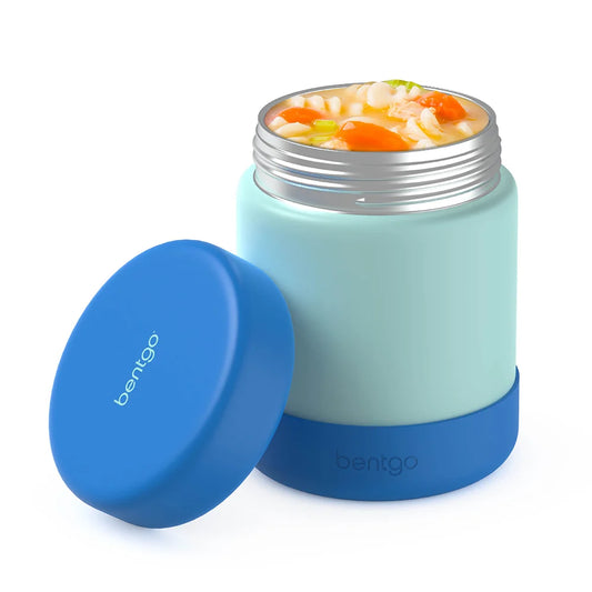 Bentgo Kids Stainless Steel Food Jar in Solid Blue