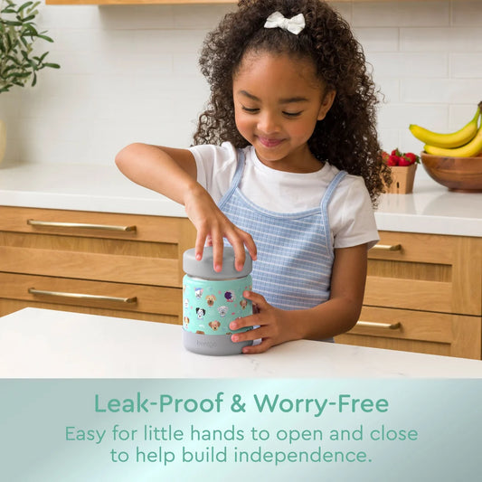 Bentgo Kids Stainless Steel Food Jar in "Puppy Love"