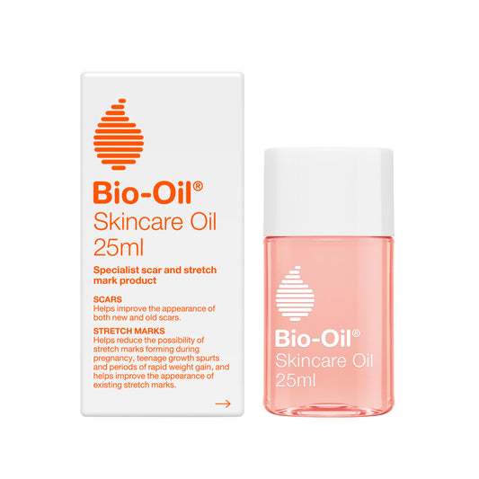 Bio-Oil Skincare Oil (Natural) Hydrate Dry, Damaged Skin While Healing Scars, Stretch Marks 25 ml