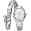 Just Cavalli Women's Glam Chic Snake Silver Dial Watch - JC1L183M0015