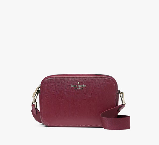 Kate Spade New York Madison Mini Camera Bag in Blackberry Preserves