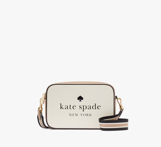 Kate Spade New York Oh Snap Colorblock Mini Camera Bag in Toasted Hazelnut Multi