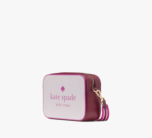 Kate Spade New York Oh Snap Colorblock Mini Camera Bag in Lilac Moonlight Multi