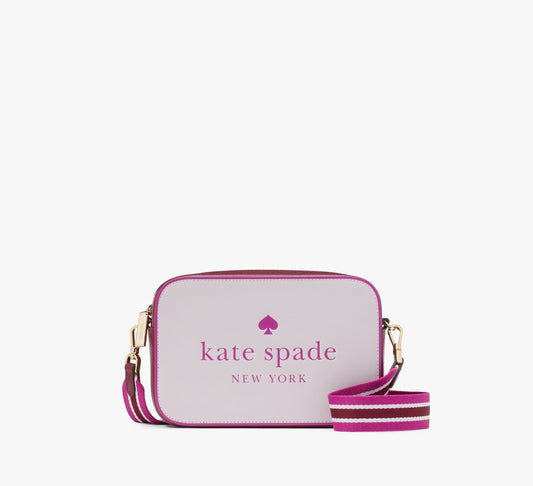 Kate Spade New York Oh Snap Colorblock Mini Camera Bag in Lilac Moonlight Multi