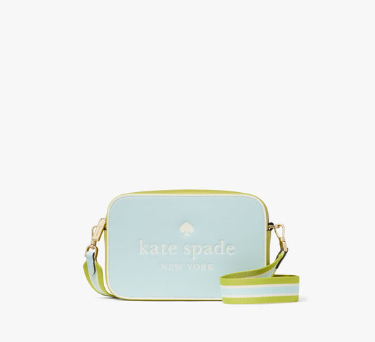 Kate Spade New York Oh Snap Colorblock Mini Camera Bag in Blue Glow Multi