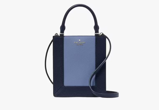 Kate Spade New York Lena Colorblock Mini Tote in Paisian Navy Multi