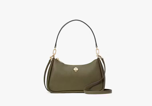 Kate Spade New York Kayla Small Convertible Shoulder Bag in Seaweed