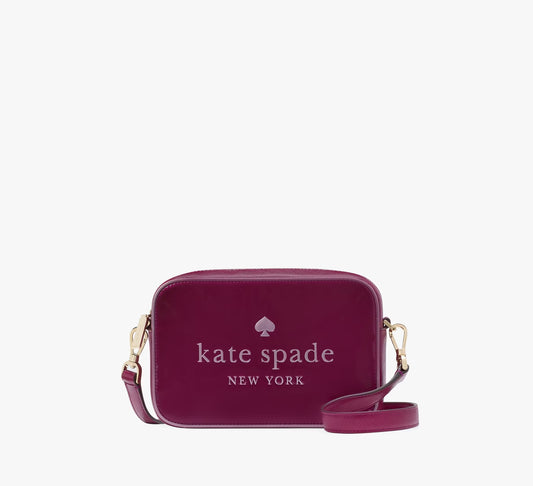 Kate Spade New York Oh Snap Mini Camera Bag in Dark Raspberry Multi