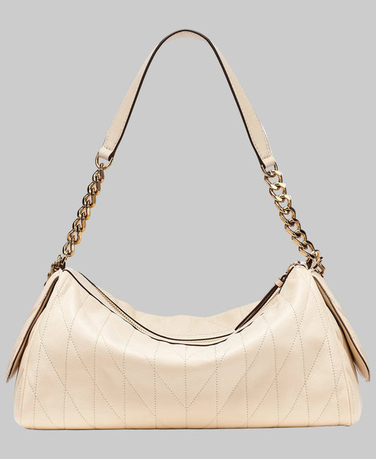 Karl Lagerfeld Paris Lafayette Satchel with Karl Puff Charm in "Brie"