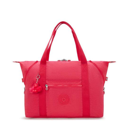 Kipling Art M Large Tote Bag in Resort Pink