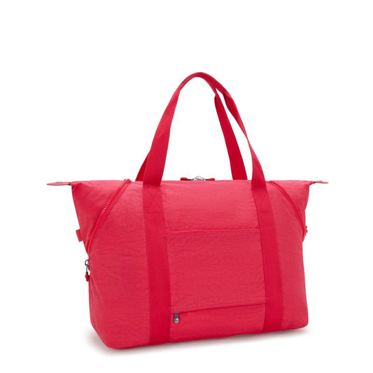 Kipling Art M Large Tote Bag in Resort Pink