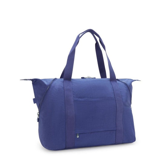 Kipling Art M Large Tote Bag in Ocean Blue
