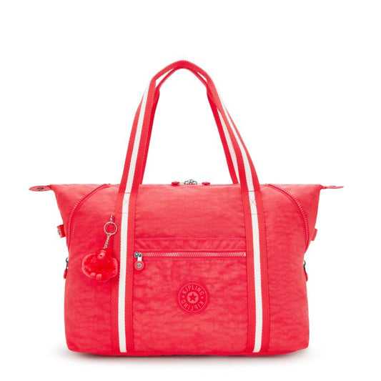 Kipling Art M Large Tote Bag in Escape Red