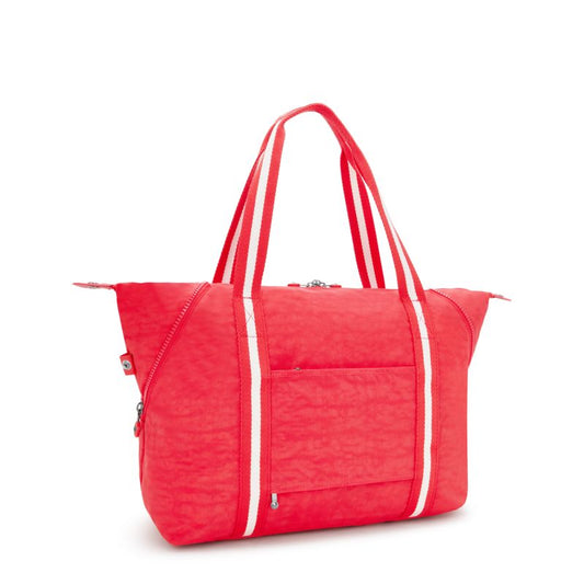 Kipling Art M Large Tote Bag in Escape Red