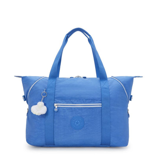 Kipling Art M Large Tote Bag in Cocktail Blue