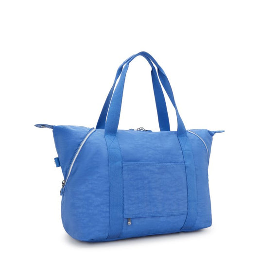 Kipling Art M Large Tote Bag in Cocktail Blue