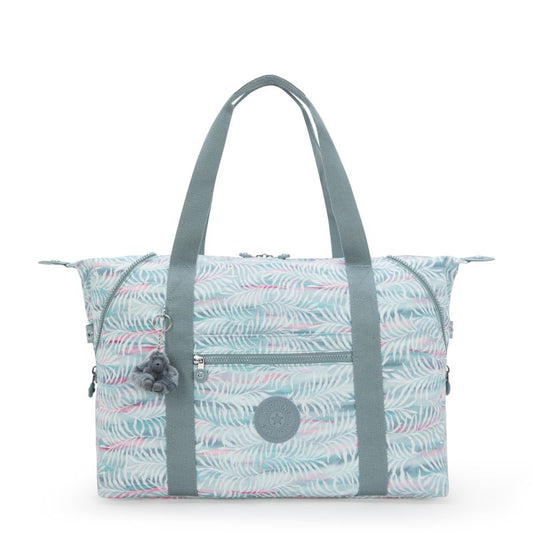 Kipling Art M Large Tote Bag in Palmtree Leaves