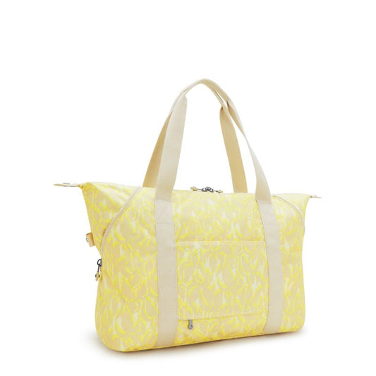 Kipling Art M Large Tote Bag in Palm Mood Sun