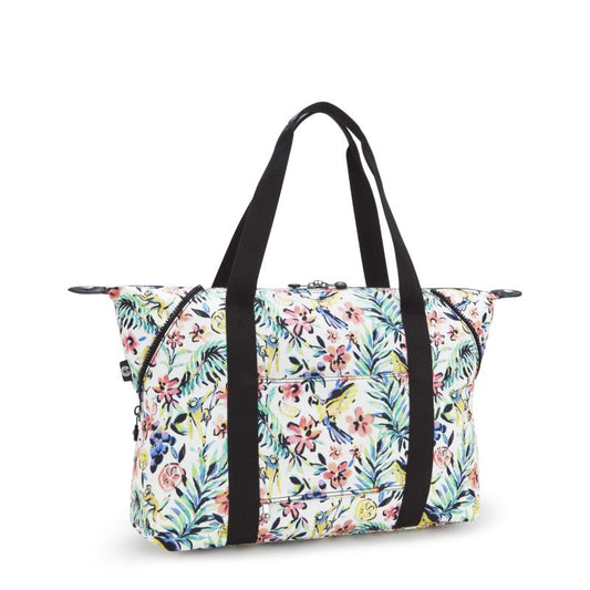 Kipling Art M Large Tote Bag in Cocktail Floral