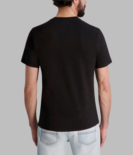Karl Lagerfeld Paris Pixelated Karl Character T-Shirt - Black