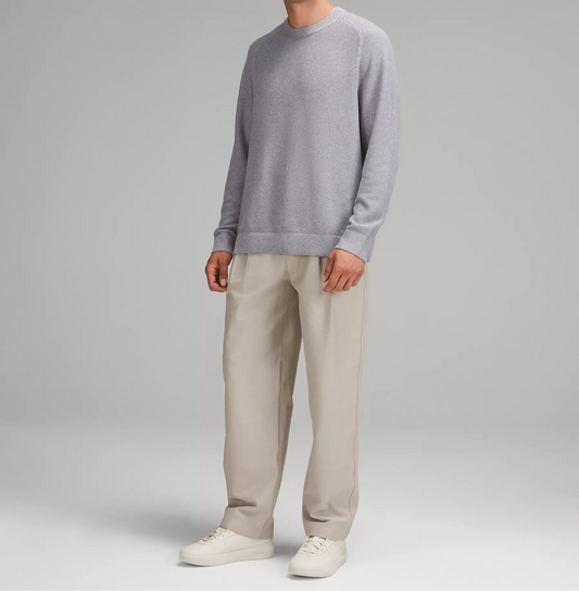 Lululemon Men's Cityverse Canvas Sneaker in Color Bone/Bone/Trench