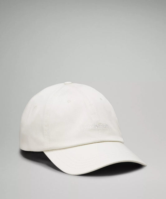 Lululemon Unisex Classic Ball Cap Wordmark in Color Bone/White