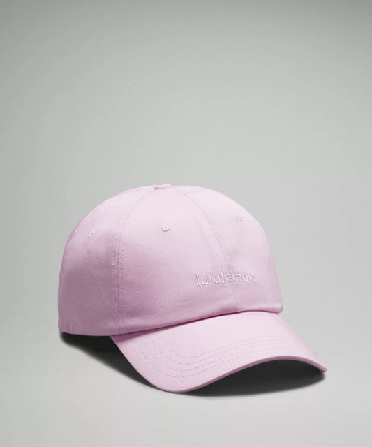 Lululemon Unisex Classic Ball Cap Wordmark in Color Vitapink