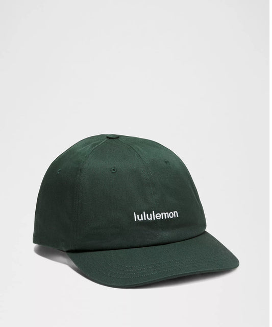 Lululemon Unisex Classic Ball Cap Wordmark in Color Legacy Green/White