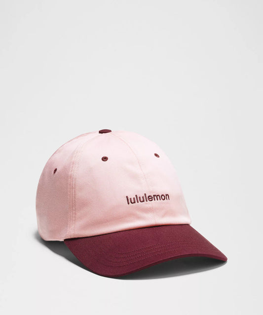 Lululemon Unisex Classic Ball Cap Wordmark in Color Strawberry Milkshake/Deep Luxe
