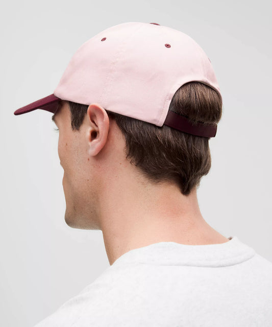 Lululemon Unisex Classic Ball Cap Wordmark in Color Strawberry Milkshake/Deep Luxe