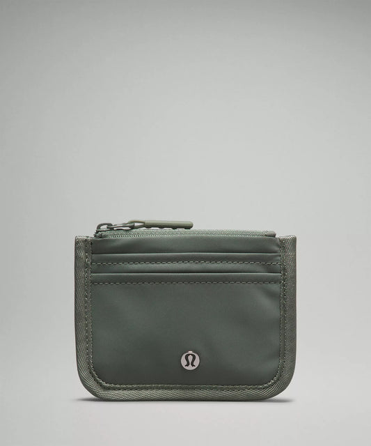 Lululemon True Identity Card Case in Color Grey Eucalyptus