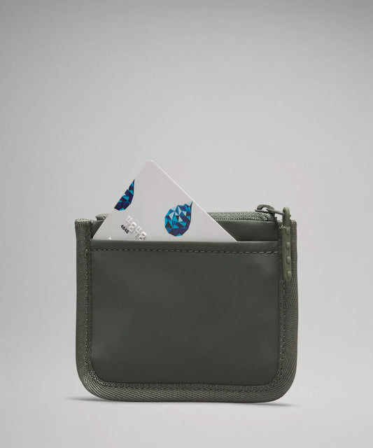 Lululemon True Identity Card Case in Color Grey Eucalyptus