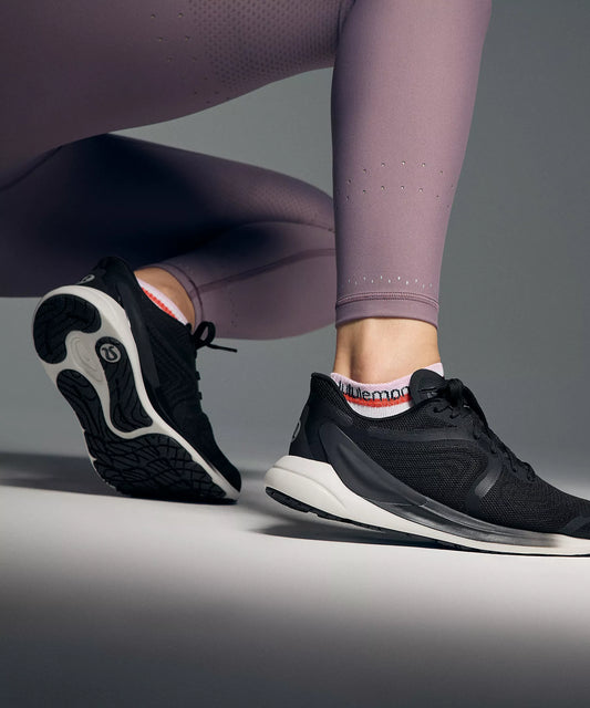 Lululemon Women's Blissfeel 2 Running Shoe in Color Black/Asphalt Grey/Light Vapor