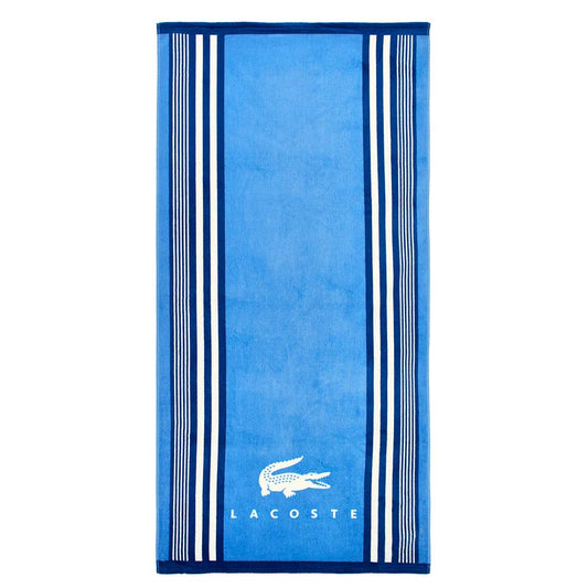 Lacoste Home Luxury Oversized 100% Cotton Beach Towel (36" x 72" - Oki Bright)