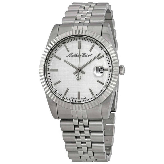 Mathey-Tissot Mathey III Quartz Silver Dial Men's Watch (Model: H810AI)