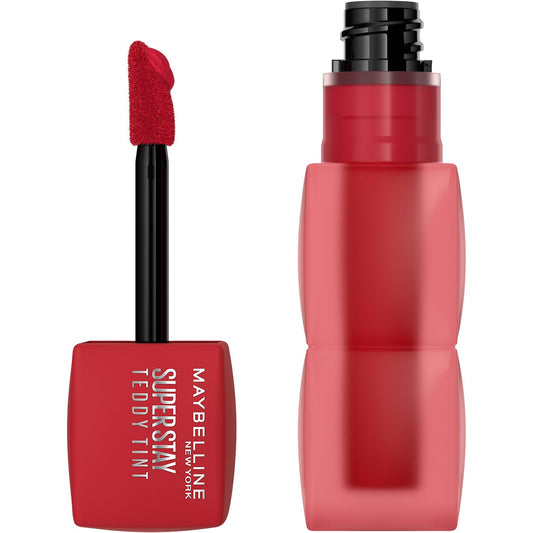 Maybelline New York Super Stay Teddy Tint™ Liquid Lip Tint | Tomato Girl