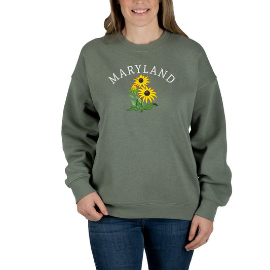 State of Mine Women's Flora State Sweatshirt - Maryland