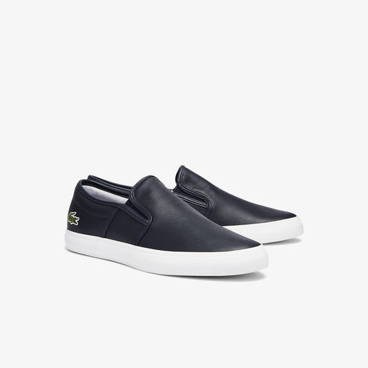 Lacoste Men's Tatalya Leather Slip-On - Navy White 092