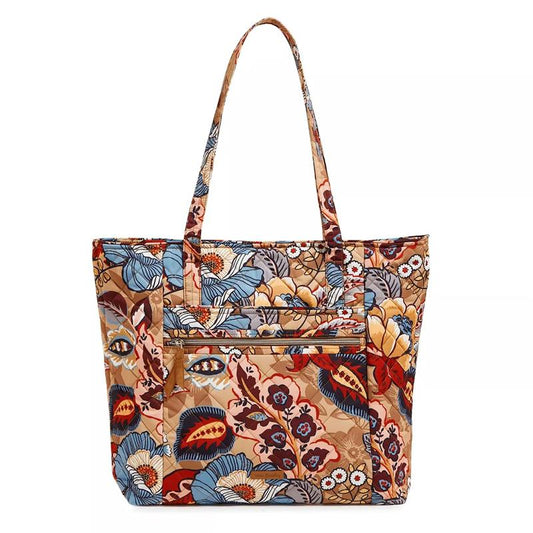 Vera Bradley Performance Twill Vera Tote Bag in Botanical Beauty