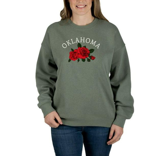 State of Mine Women's Flora State Sweatshirt - Oklahoma
