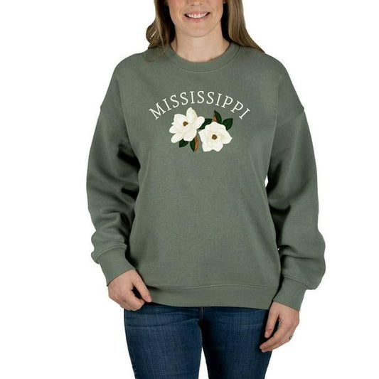 State of Mine Women's Flora State Sweatshirt - Mississippi