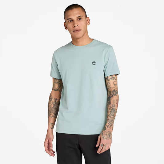 Timberland Men's Dunstan River Short-Sleeve T-Shirt - Silver Blue