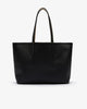 Lacoste Women's Anna Reversible Tote with Pouch (Noir Krema • A91)
