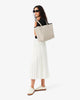 Lacoste Women's Anna Reversible Tote with Pouch (Black Flour • M66)