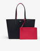 Lacoste Women's Anna Reversible Tote with Pouch (Abimes Petunia • Q19)