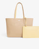 Lacoste Women's Anna Reversible Tote with Pouch (Viennois Soja • T36)
