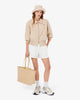 Lacoste Women's Anna Reversible Tote with Pouch (Viennois Soja • T36)
