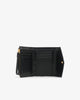 Lacoste Women's Crocodelle Leather Billfold in Black • 000